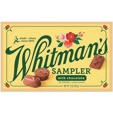 Whitman's Sampler Mother's Day Milk Chocolates 10 Ounce Pack of 1 , brown