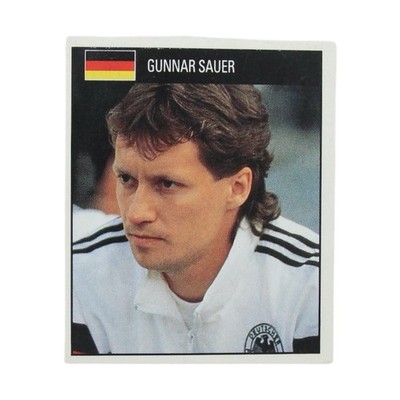 Orbis Italia 90 Fußball WM Gunnar Sauer West Germany Sticker # 78