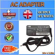 20V 2.25A 45W Power Adapter For LENOVO V145-15AST 81MT002AUK 4.0mm x 1.7mm Pin