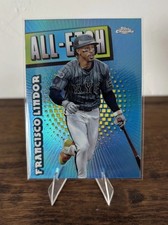 2025 Topps Chrome Logofractor Edition - All-Etch Francisco Lindor #CAE-10