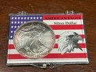 1998 American Eagle Silver dollar 1 oz Fine Silver in Case