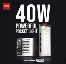 ZHIYUN FIVERAY M40 40W LED Video Pocket Light Photography Fill Light 2700K-6200K