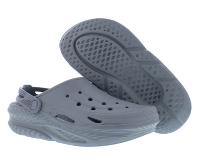 Crocs Off Grid Clog GS Boys Shoes Size 6, Color: Grey
