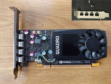 NVIDIA Quadro P620 - 2GB - 4 x 4K @60Hz PCIe Graphics Card - Low & Full Height