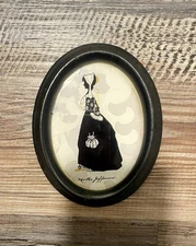 Martha Jefferson Framed Silhouette by C & A Richards Boston