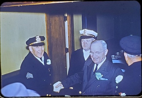 1956 Ex President Truman Hotel Casey Scranton Pa. Police Dignitaries