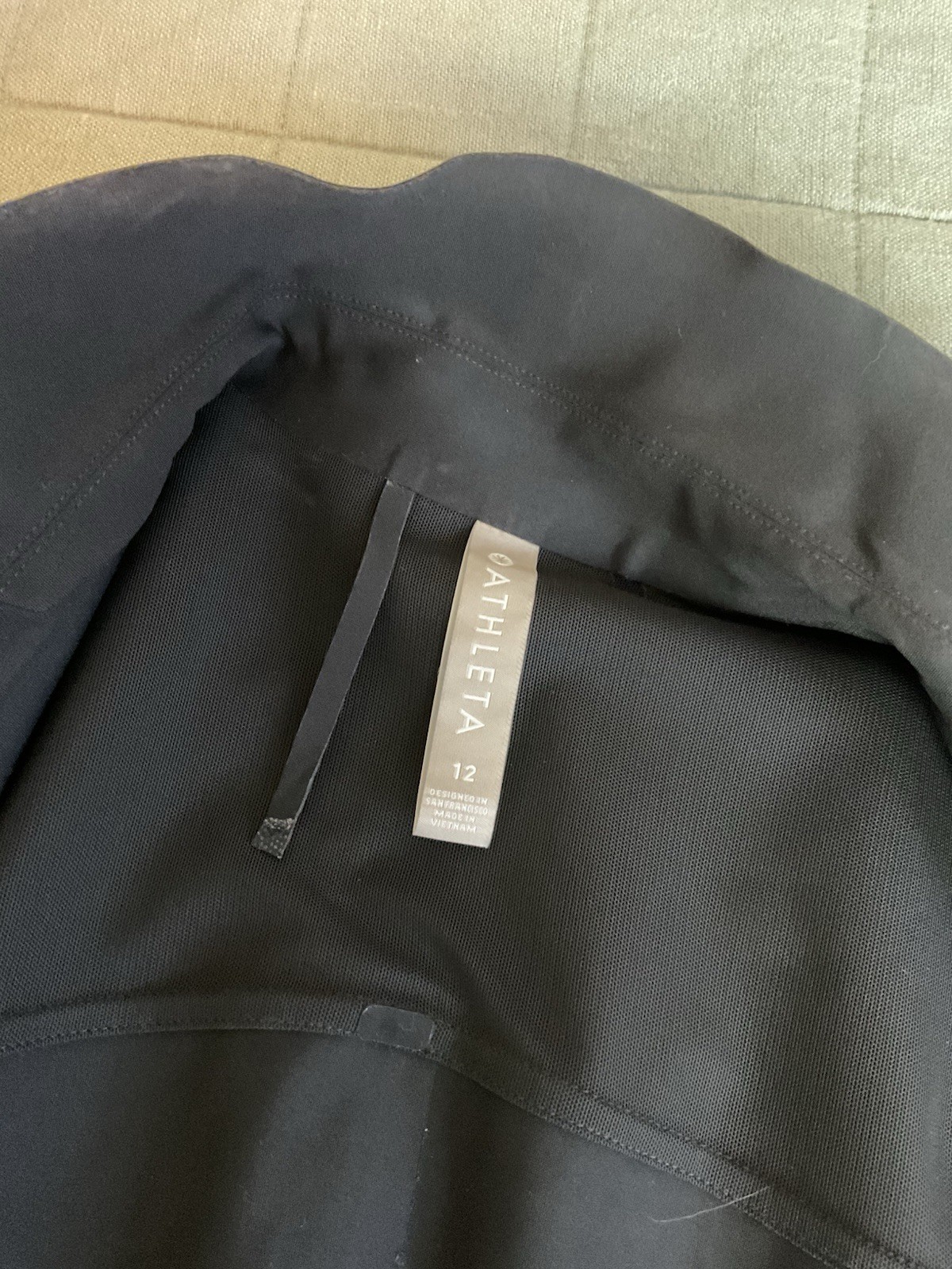 Athleta Interstellar Blazer Jacket Black Stretch … - image 6