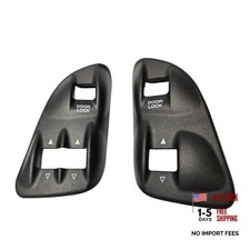 Window Master Switch Bezel and Front Passenger Bezel Set for 1994-2002 Dodge