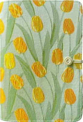 A5 Binder 6 Ring, Flower Embroidered Journal, Refillable Notebook, A5 Journal...