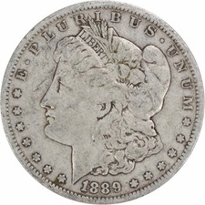1889-O Morgan Silver Dollar VF Uncertified #301