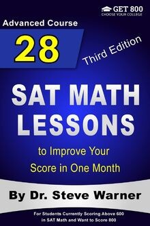 28 SAT Math Lessons to Improve Your Score in One Month -... | Buch | Zustand gut