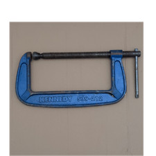 Kennedy G Clamp 12in/300mm Adjustable Heavy Duty Blue 539-212
