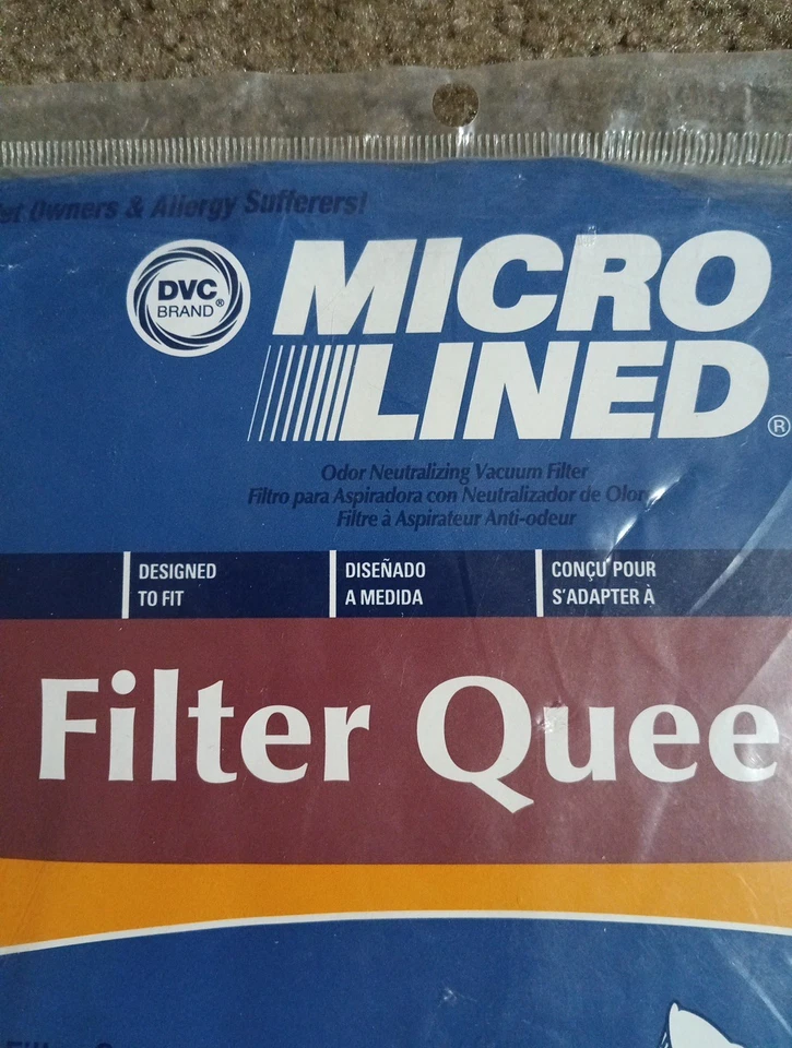 DVC Microlined Filter Queen Vacuum Bags and Filters - Image 4 of 4