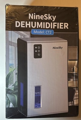 NineSky Dehumidifier for Home, 95 OZ Water Tank, Model CT2 - 1000 Sq. Foot Room