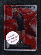 2025 Panini Impeccable WNBA Stainless Stars Red 1/5 Sophie Cunningham #13 16rf