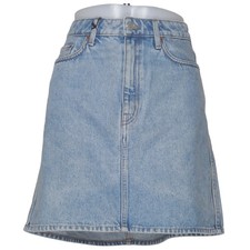 Weekday, Jeansrock, Größe: 40, Triple Denim Skirt Pen Blue, Blau, Baumwolle #m5Y