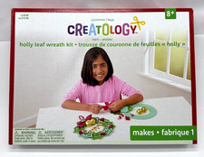 Creatology Holly Leaf Wreath Kit Ages 8 Christmas Craft