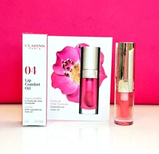 Clarins Lip Comfort Oil 04 Pitaya -Hydrating Gloss - 1.4mL / .04 Oz NIB