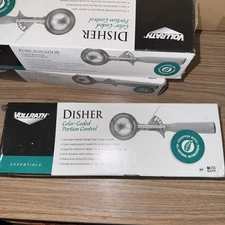 VOLLRATH 47144 Disher,2 in Bowl W,#20 Scoop 4NDX6