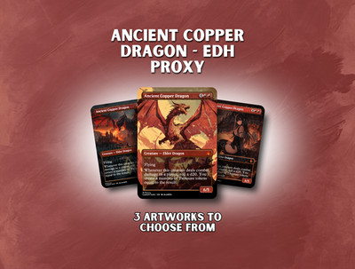 Ancient Copper Dragon - Custom Magic: The Gathering Card