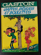 BD Gaston Lagaffe n° 11 Edition 1989   Gaffes bévues et boulettes  Etat Correct