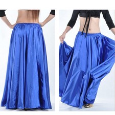 Bauchtanz Satin Voller Tellerrock Halloween Shiny Fancy Rock