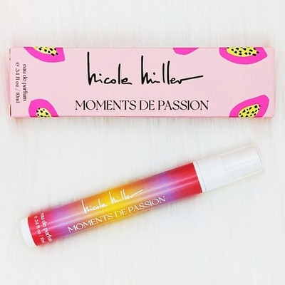 NICOLE MILLER Moments de Passion - Travel Spray - Eau de Parfum - 10ml - NEW