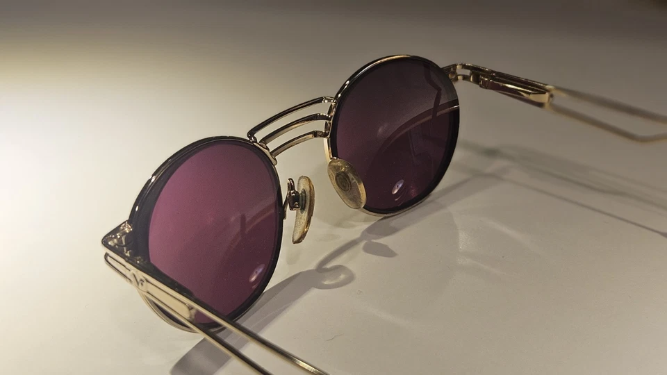 Vintage Vogue Florence Eyeglasses Frames VO3163s Made In Italy Triple Bridge - Image 3 of 4