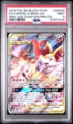 Pokémon TCG Charizard & Braixen GX Tag Team Black Star Promo SM230 PSA 9