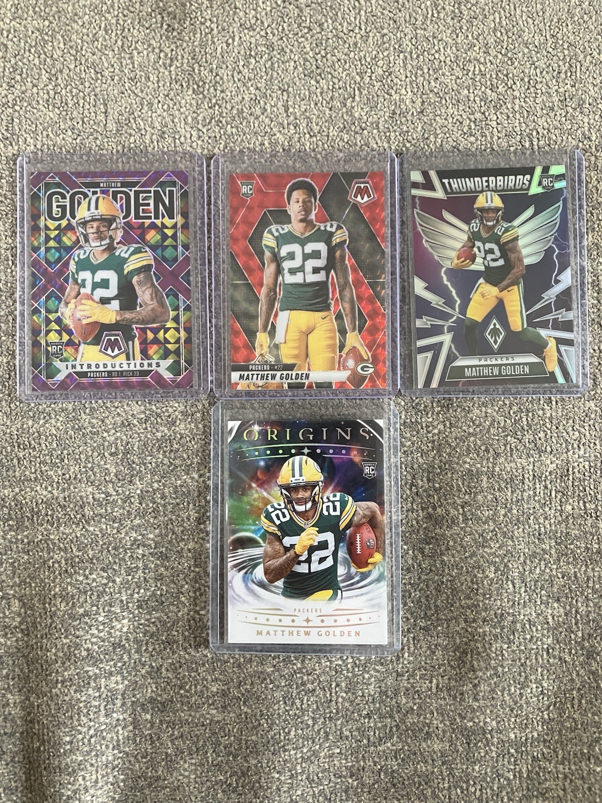 MATTHEW GOLDEN 2025 MOSAIC INTRODUCTIONS ROOKIE PURPLE MOSAIC RC /49 And More