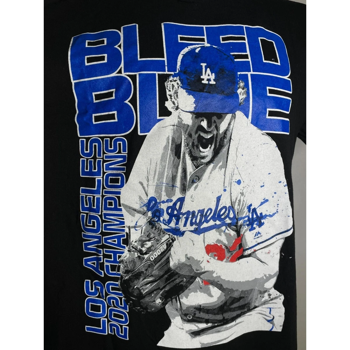 Los Angeles Dodgers 2020 World Series Champions Bleed Blue T Shirt