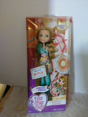 Mattel Ever After High Archery Club Ashlynn Ella Doll Daughter of Cinderella  