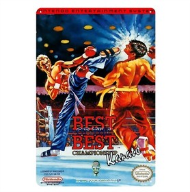 Best Of The Best Karate Nintendo Nes Video Game Metal Poster Tin Sign 20*30cm