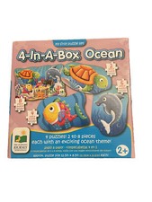 MY FIRST PUZZLE SET / 4-IN-A-BOX OCEAN / THE LEARNING JOURNEY