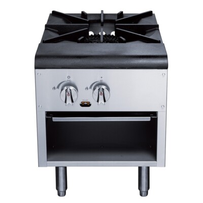 18''x23'' Stock Pot Range - Single Two Ring Burner