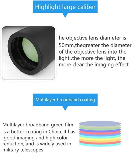 High Magnification 8-24X Wide Angle Telescope Binoculars - Eco-Friendly Design - Picture 5 of 10
