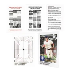 Sports Trading Cards Centering Grading kit, Sports Trading Cards Measuring Tools
