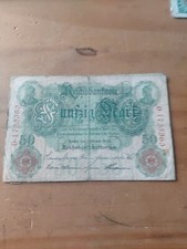 50 Mark 7.2.1908 Reichsbanknote D.1735363
