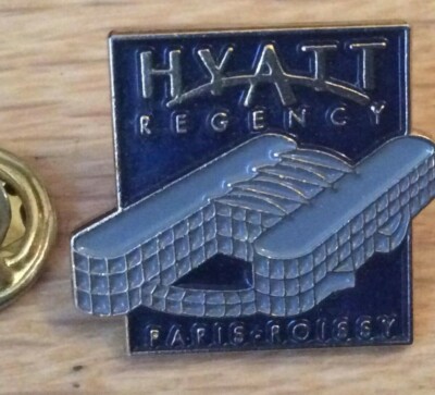 SELTENE Anstecknadeln Anstecknadeln Vintage Hyatt Regency Hotel Paris