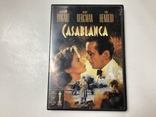 Casablanca DVD, 2000 Humphrey Bogart Ingrid Bergman Paul Henreid Very Good