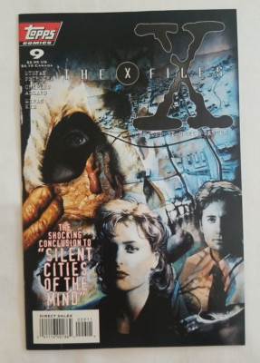 The X-FILES #9 ''Silent Cities of the Mind (Part Two)'' (Sept 1995) Topps Comics