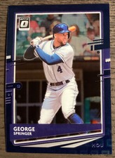 2020 Panini Donruss Optic George Springer #194 FOTL Pandora Blue /99 #2482