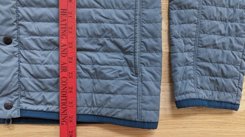 Relwen Windzip Jacket Light Steel Gray Medium Huckberry Quilted Coat GORP Grey - Picture 3 of 8