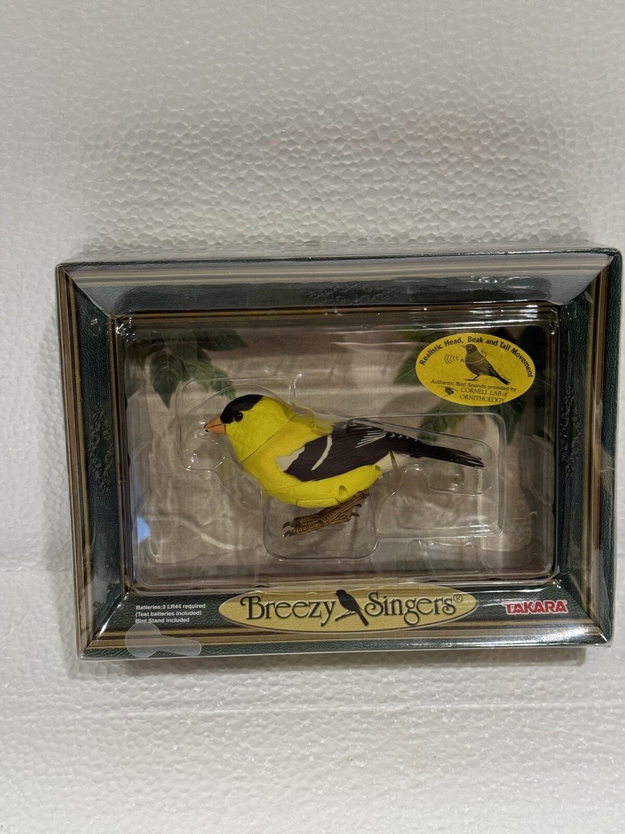 Takara Breezy Singers Motion-Activated Eastern Yellow Bird (2003