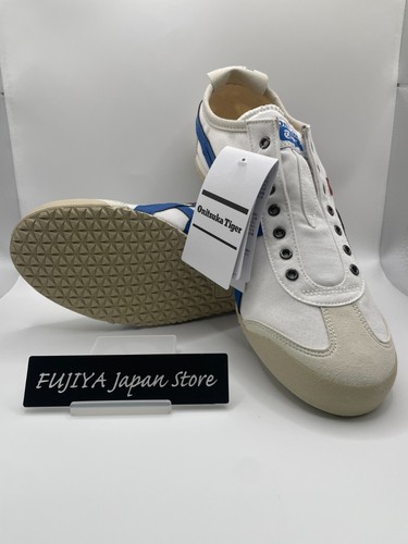 Onitsuka Tiger MEXICO 66 SLIP-ON Unisex 1183A360 121 WHITE/TRICOLOR M4.5/W6 - Picture 3 of 11
