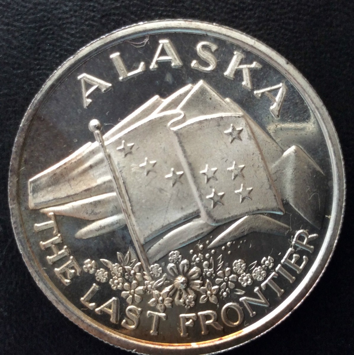 Alaska The Last Frontier Valdez AK Silver Medal A3608 | eBay