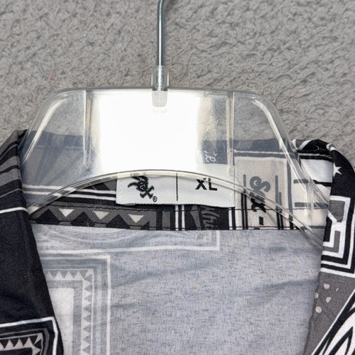 Chicago White Sox Hawaii Herren Hemd mit Knopfleiste XL schwarz grau Bettler Pizza - Bild 9 von 9