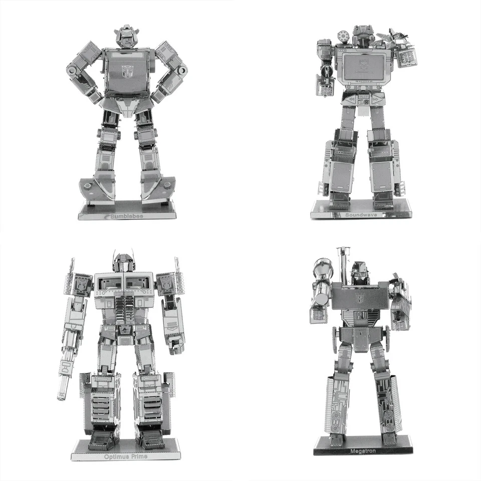 NONAME 3D Laser Metall Puzzle - TRANSFORMERS, Konstruktionsspielzeug, Bausatz