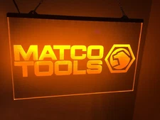 MATCO TOOLS LED NEON LIGHT SIGN for auto cart truck repair service store garage