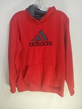 Adidas Youth Climawarm Hoodie Red Size Youth XL